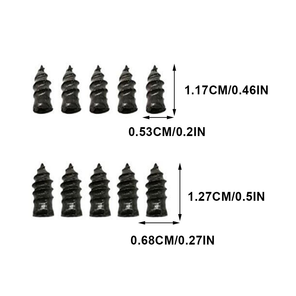 40/20 Pcs Tire Repair Rubber Nail with Screwdriver Set Vacuum Tire Repair Rubber Screws for Car Motorcycle Tire Puncture Repair
