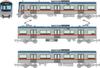 TOMYTEC Railway Collection Tetsuro Keisei Electric Railway 80000 Series Diorama Supplies 337805 3-Car Set,