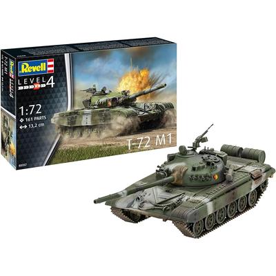 Maquette Plastique Revell 1/72 Char Soviétique T-72 M1 03357 (Réservoir)