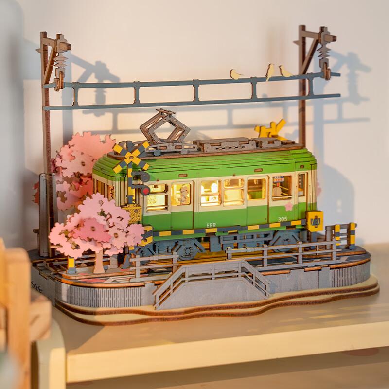 ROBOTIME Rolife Sakura Journey 3D Wooden Puzzle TGS02