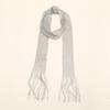Fringe Tassel Fabric Scarf Long Flowy Solid Color Waist Sash Cape Belt Oriental Fashion Elegant Vacation Accessory