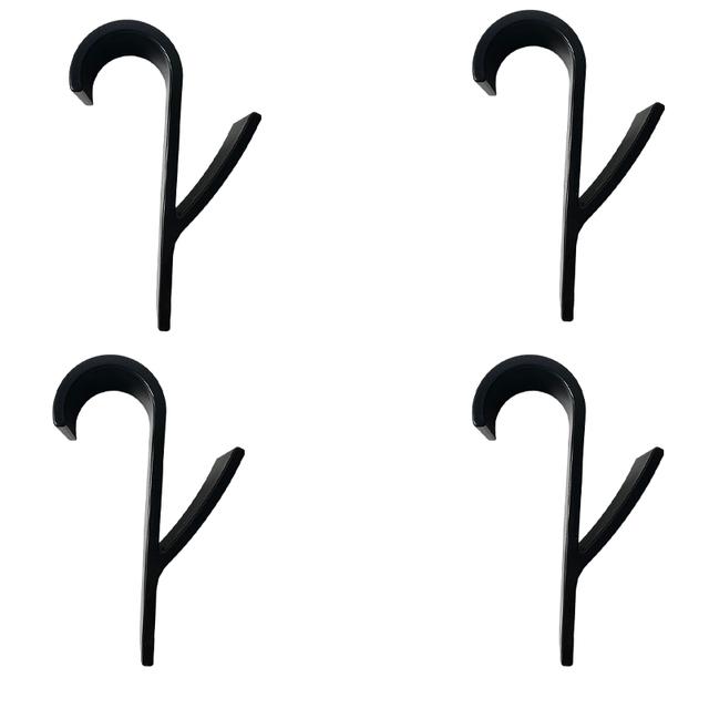 5/4/3/2/1 st Kök Badrum Klädhängare Klämmor Förvaringshyllor Vit Hängare För Handdukstorkare Radiatorräcke Kläder Halsduk Hängare Hållare