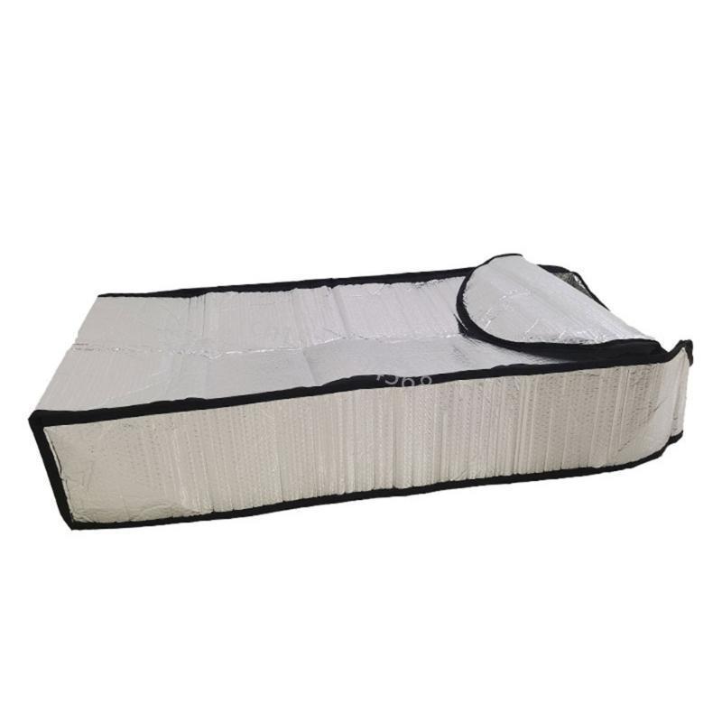Thermal Barriers Attic Door Insulation Cover Efficient Heat Reflection Attic Stair Ladder Insulation Tent with Zippers 6XDE