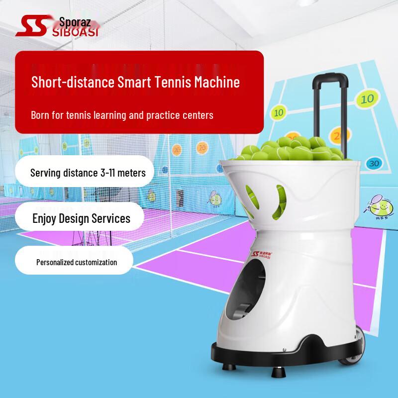 Spoas T2402A Smart Indoor Tennis Ball Machine