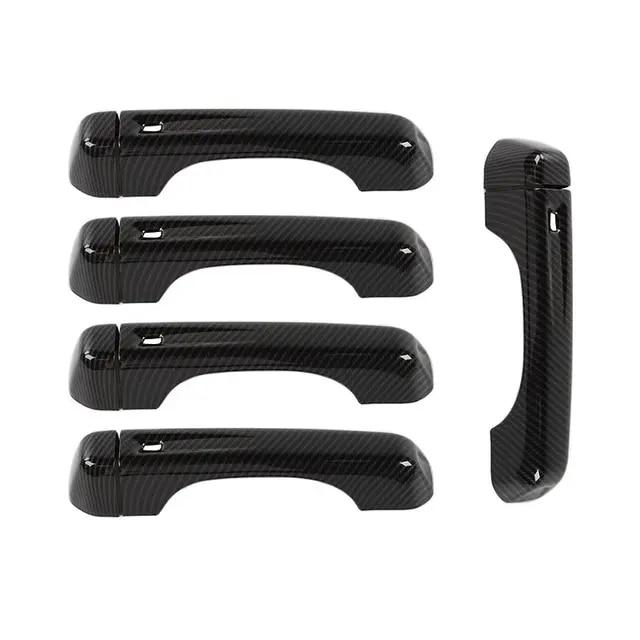 TESIN For Jeep Wrangler JL 2018+ Car Exterior Side Door Handle Tailgate Handle Decoration Cover Stickers For Jeep Wrangler JL