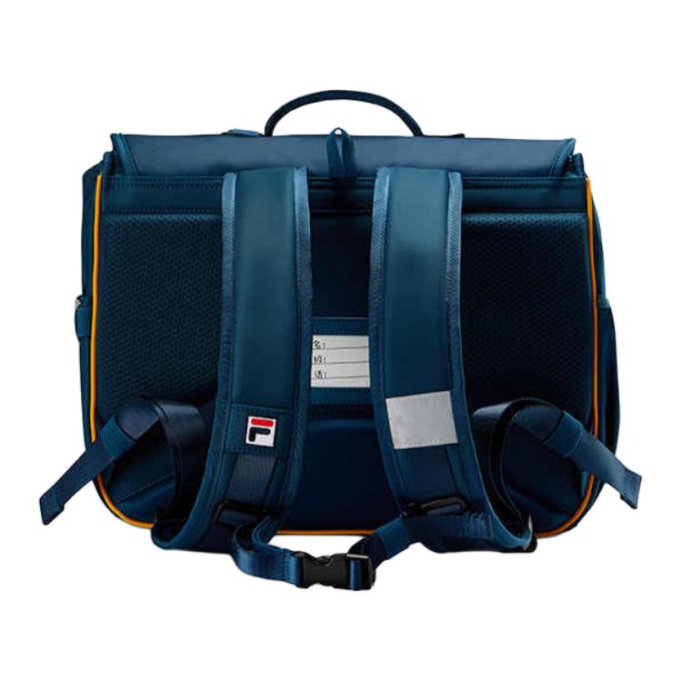 FILA Logo Flap Closure Nylon Backpack Unisex backpack Navy-Blue K17B411112-FDB