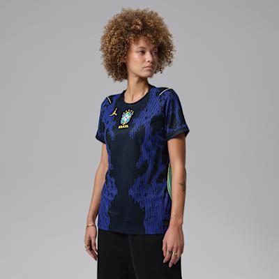 Jordan Brazil 2026 Match Away Women s Jordan Aero-FIT Soccer Authentic M