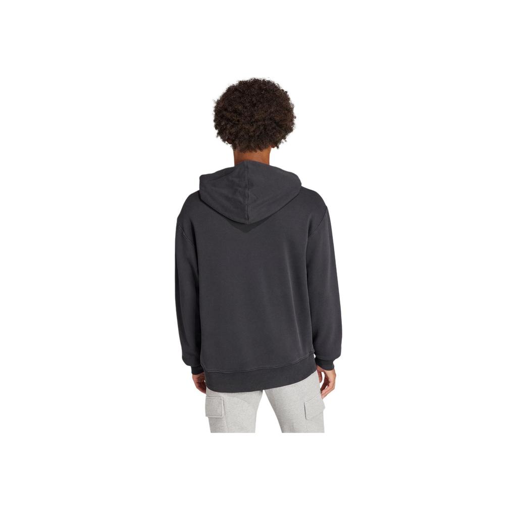 Adidas Adicolor Outline Trefoil Hoodie Schwarz Herren Streetwear IU2373