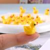 Resin Jewelry Pendant Ornaments Hairpin Hair Hoop Little Yellow Duck Bracelet Handmade Pendant