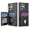 Flip Card Slot Holder Wallet Phone Case For Samsung Galaxy S21 S22 S26 Ultra S25 Edge S24 Plus S23 FE A57 A37 A17 Armor Cover