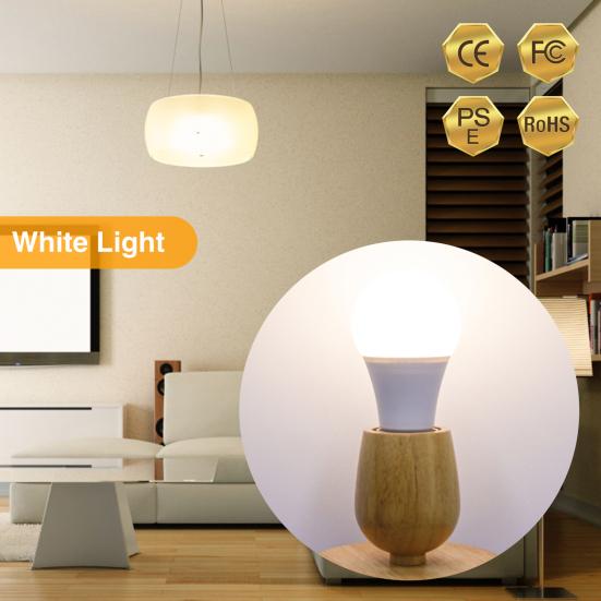 3Pcs E27/E26 LED Bulb Colorful Light Control Remote 15W Smart RGB Color Changing Light Bulb