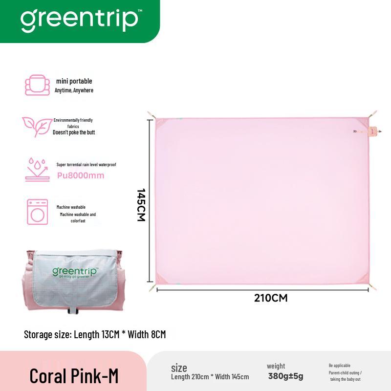 Kompakte wasserdichte Picknick- und Strandmatte für den Außenbereich