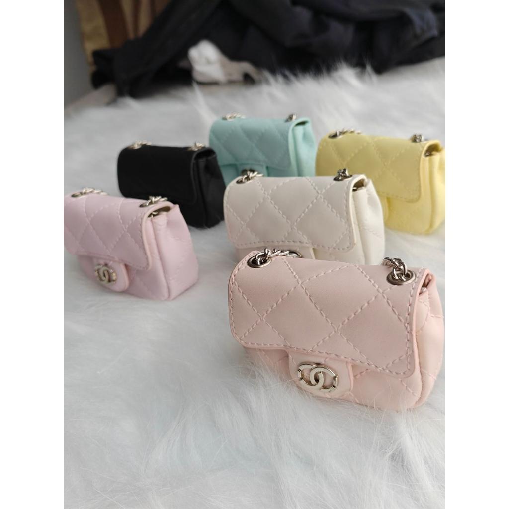 School Season Stationery Box, Pencil Case, Mini Bag, Pair of Hot Xiaoxiang Mini Bags, Versatile Diamond Grid Xiaoxiangfeng