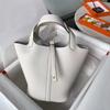 Mendy Brand Bucket Bag 18CM Women's Bags Trend 2026 Handbag Genuine Leather Luxury Designer Hand Bag Ladies New In Tote Bag