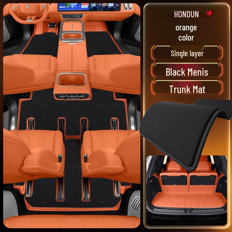 Deep Blue S09 Car Floor Mats TPE2025: Complete Set for Modified Interiors