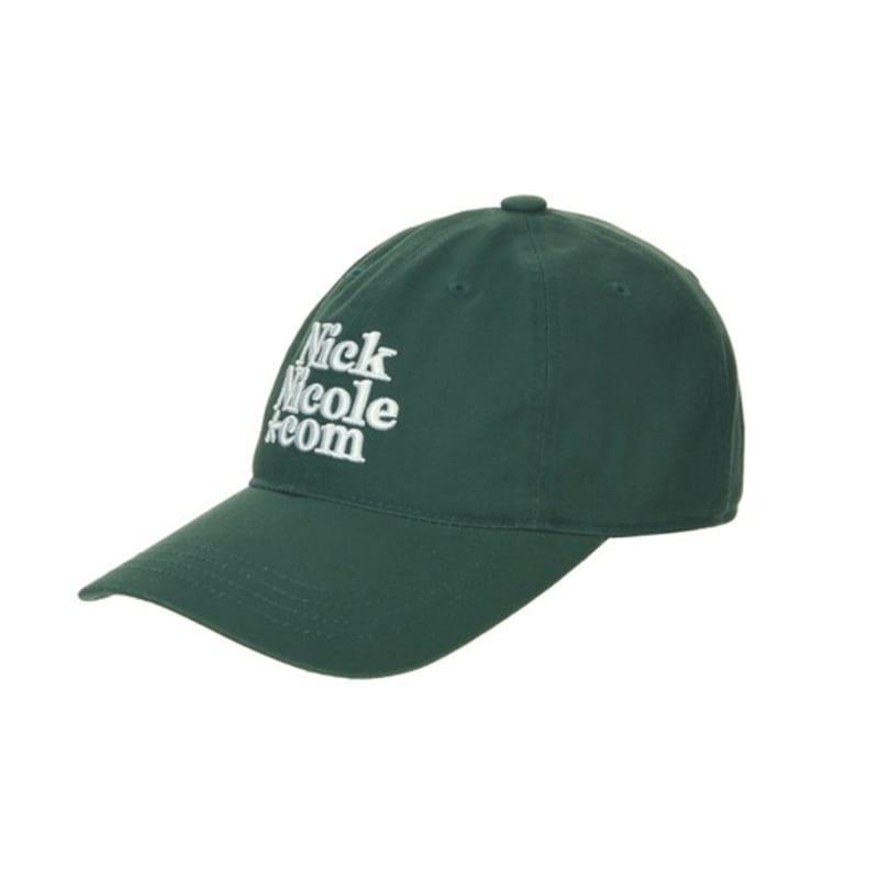 NICK&NICOLE NN DOTCOM SIGNATURE BALL cap_DEEP GREEN
