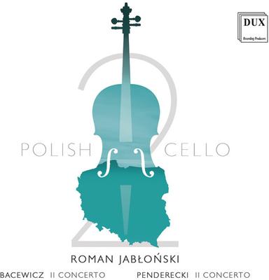 CD JABLONSKI GREAT SYMPHONY ORCHESTRA - Polish Cello 2 DUX1605 DUX Recording P 2020 Poland Classical Used