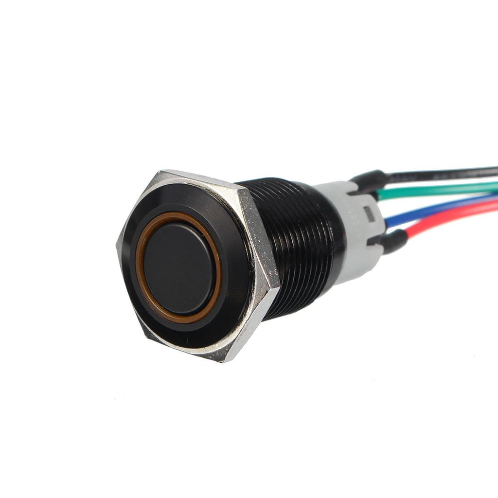 12V 3A 16mm Unlock On-Off Sport Mode LED Push Button Switch For BMW E60 5 NEW 12V 3A 16mm Unlock On-Off Sport Mode LED Push Button Switch For BMW E60 5 NEW