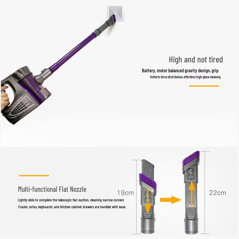 Pooda D8 Wired Handheld Stick Vacuum Cleaner
