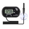 Aquarium Thermometer LCD Digital Fish Tank Thermometer with Water-Resistant Sensor Probe and Suction Cup for Turtle Incubators Terrarium Water