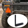 Heavy Duty Steel Bracket Slow Moving Vehicle Sign Bracket, Mounting for 2 Inch Receiver UTV Universal Utv Accessory Tractor, Safety Holder Off