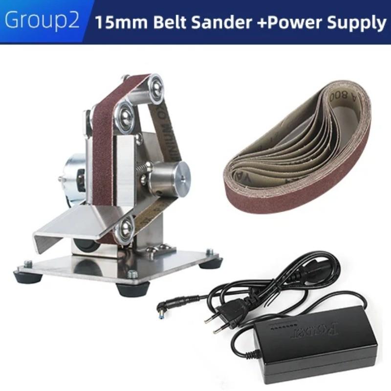 Mini Belt Grinding Machine Sharpening Power Tool High Power Household DIY Electric Sander Multifunctional Polisher