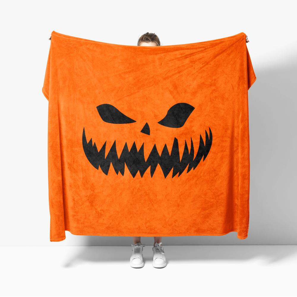 Manta de Tiro Halloween Otoño Acción de Gracias Regalo Manta Mantas de Calabaza Mantas de Sofá Para Sofá cama Estampado de Fantasma