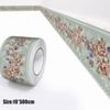Fashion 5/10 Meter Wall Base Thickened Self Adhesive Wall Sticker Anti-collision Soft Skirting Line Home