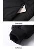 Chao Lun Bu Men's Thick Stand Collar Jacket - High-End Autumn/Winter Warm Cotton Dad Coat
