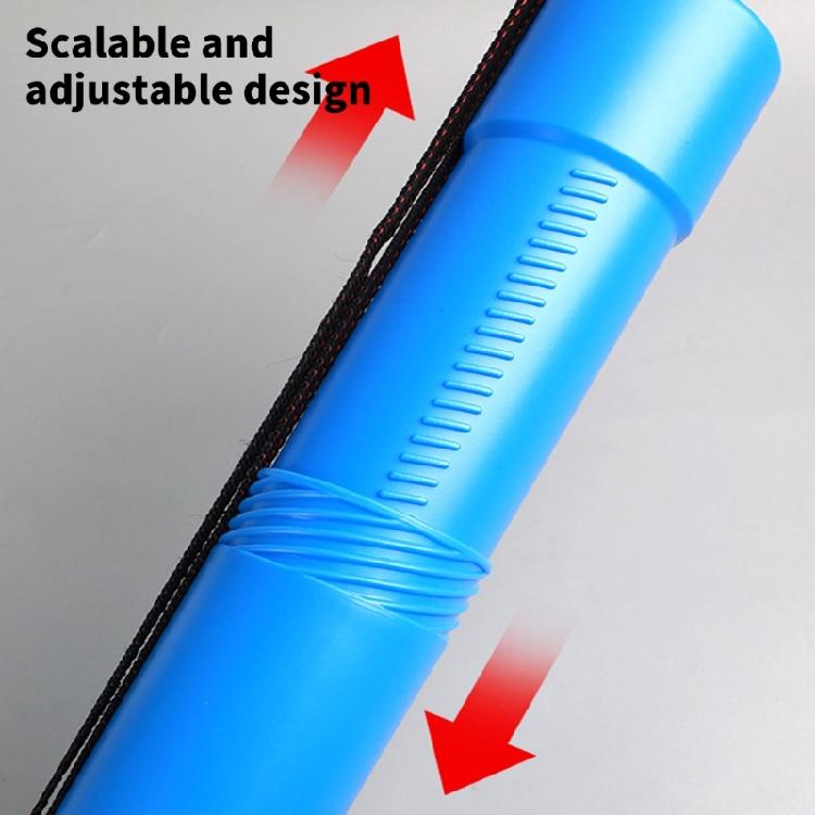 Tubo Telescópico Profesional para Arte y Pósters con Correa de Hombro Ajustable, Tubo Impermeable para Documentos con Correa de Transporte