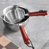 Multifunctional Mini Hot Oil Pot Stainless Steel Pouring Oil Pot Milk Pot Saucepan Butter Melting Pot Home Kitchen Cooking Tools
