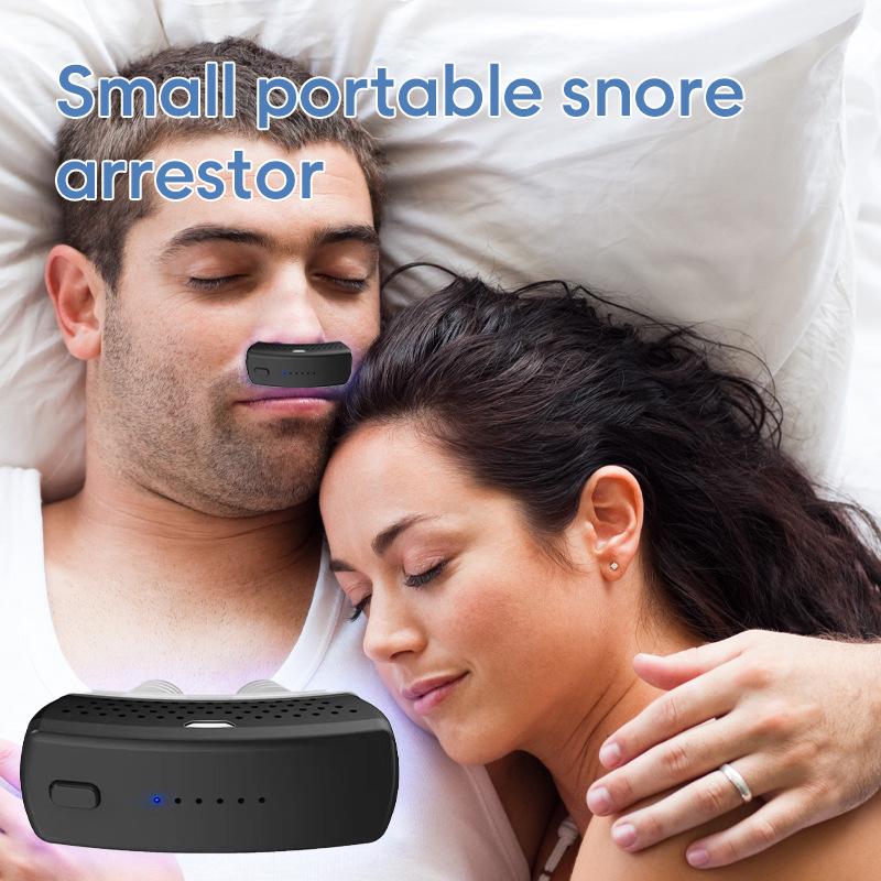 Electric Anti Snore Device Electric Snoring Stop Sleep Nasal Unobstructed Device Intelligent Correction Anti-Snoring Device