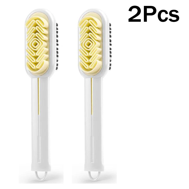 2-in-1 Suede Shoe Brush Rubber Eraser Scrub Cleaner for Suede Nubuck Shoes