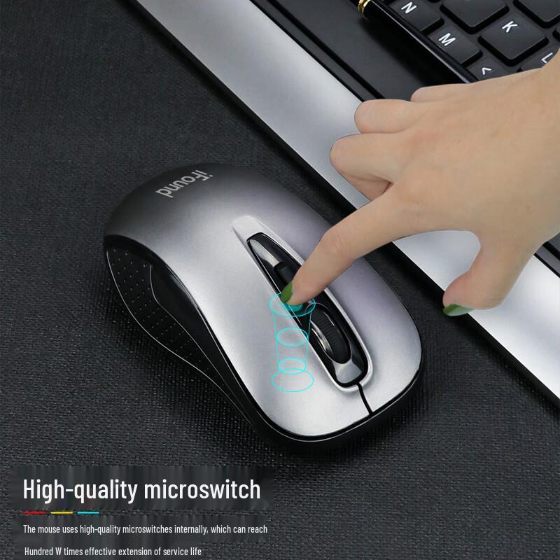 iFound W6266 Wireless Keyboard and Mouse Combo