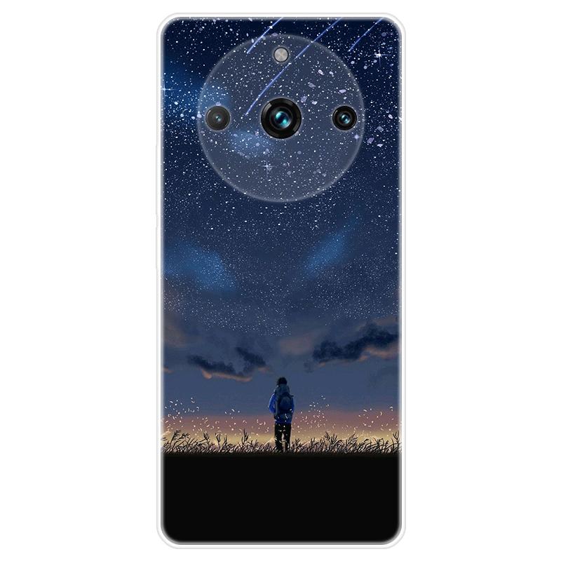 Pro Realme 11 Pro Pouzdro Realme11 Pro+ Měkký silikonový zadní kryt Kreslený obal na telefon Módní