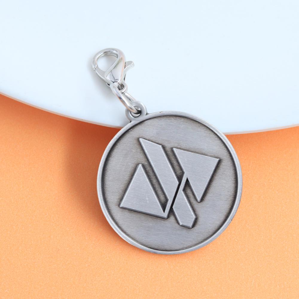 Delta Force SF Keychain Double-Sided Pendant for Military Enthusiasts