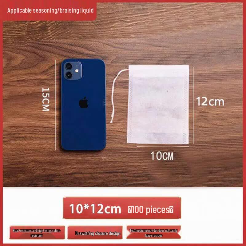 

100-Pack Small Non-woven Disposable Filter Bags