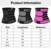 OEM Women's Colombian Fajas Girdles Sauna Sweat Waist Trimmer Tummy Belt Effective Weight Loss Trainer