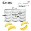 Banana Fruits Mousse Cake Molds Orange Apple Pear Mango Strawberry Pinecone Shape Mould Silicone Cake Moulds Dessert Decorating Tools