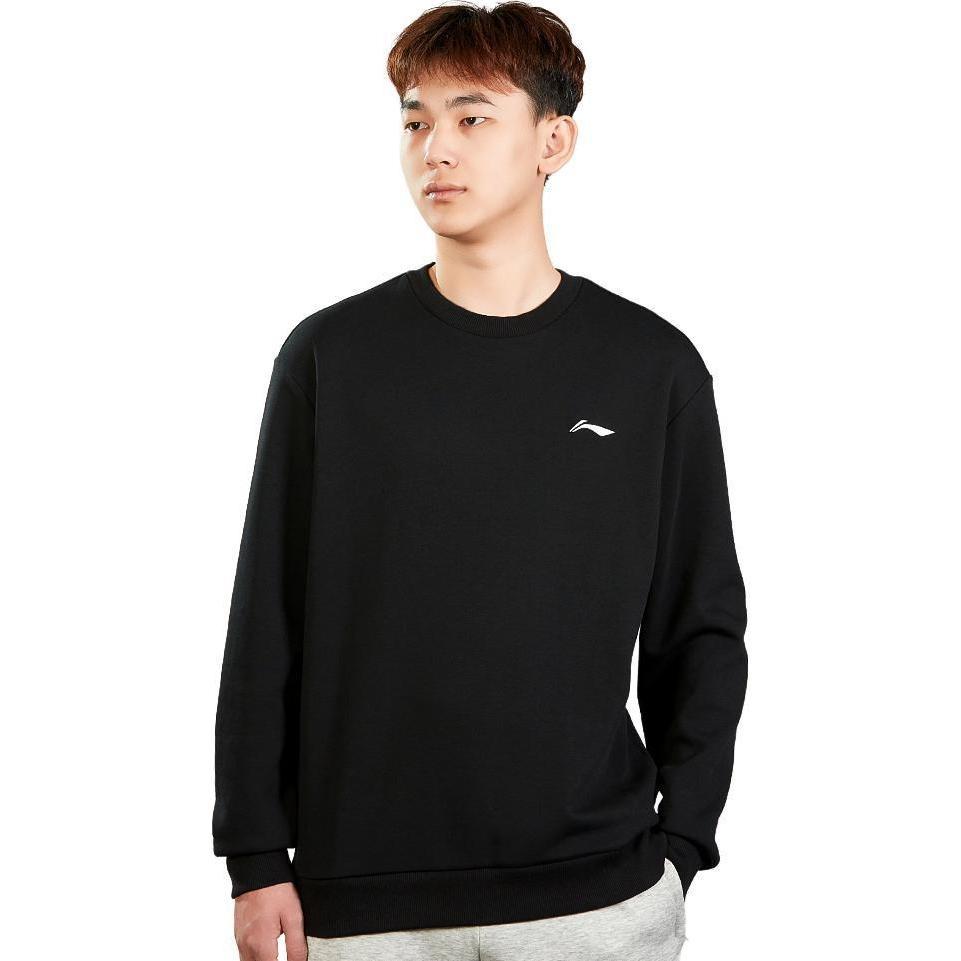 Li-Ning Li Ning Sweatshirts Men's Crew Neck Moderate Unisex AWDTD81-1
