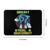 Bruh 67 Funny Brainrot Meme Doormat Mat Anti-Slip  Kitchen Bath Garage Rug Carpet 40*60cm