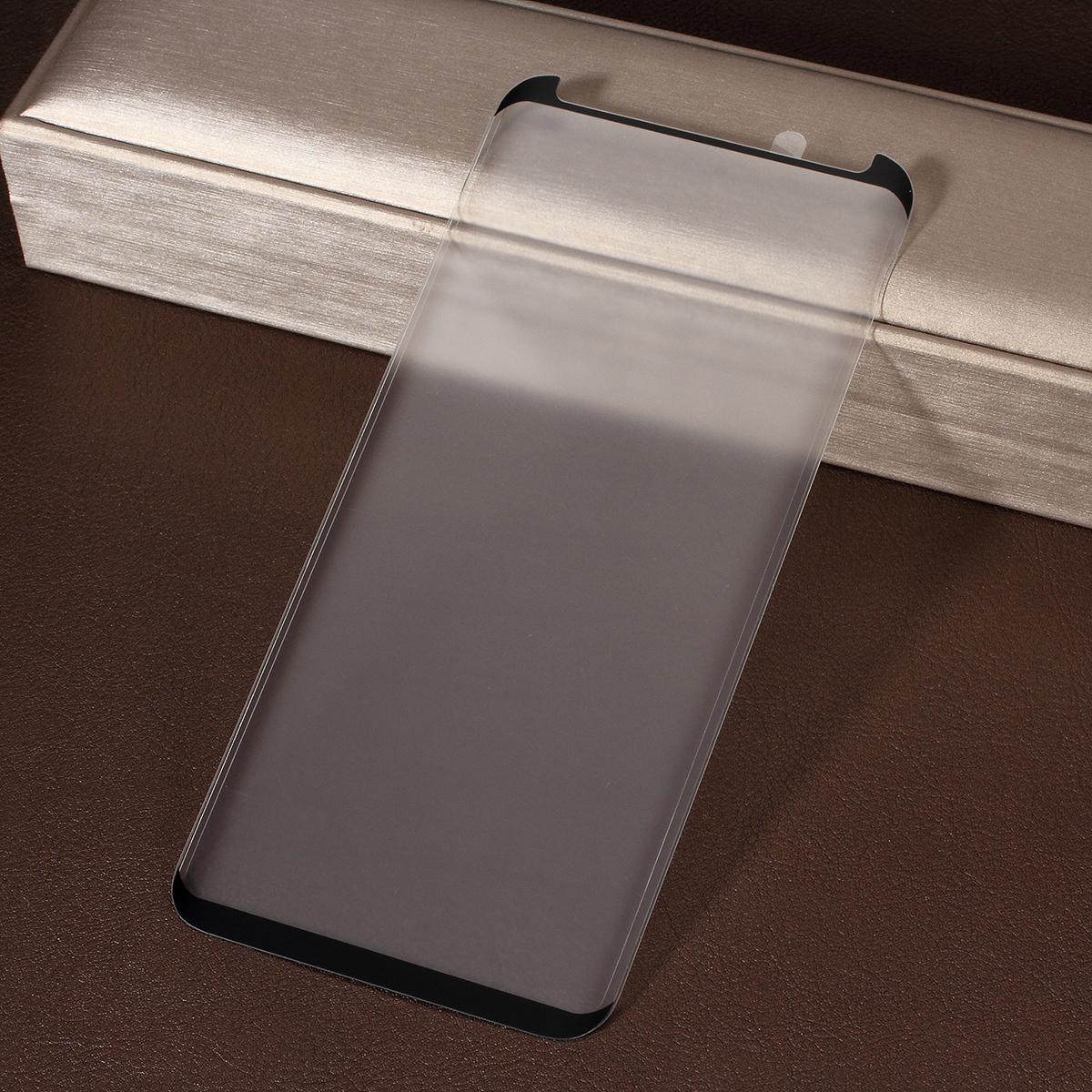 

RURIHAI for Samsung Galaxy S8 Plus G955 3D Curved Tempered Glass Screen Protector (Case Friendly) As Shown A