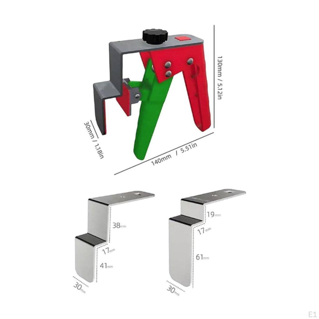 2 Pieces Drawer Front Clamp Easy to Use Installation Quick Install for DIY Users,