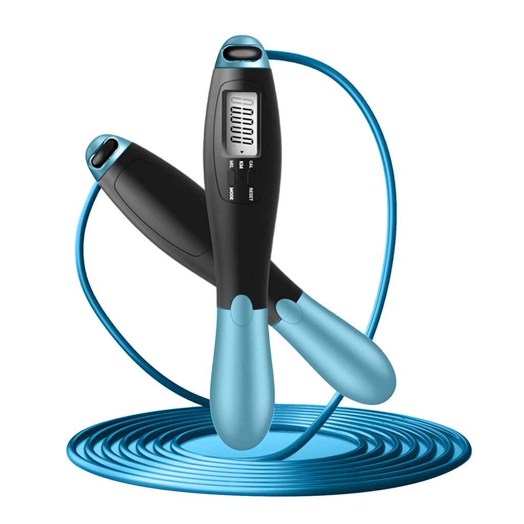 Jump Rope Skipping Rope Colorful Weighted Tangles Frees for Adult Fitness Training Countable Removable and Adjustable