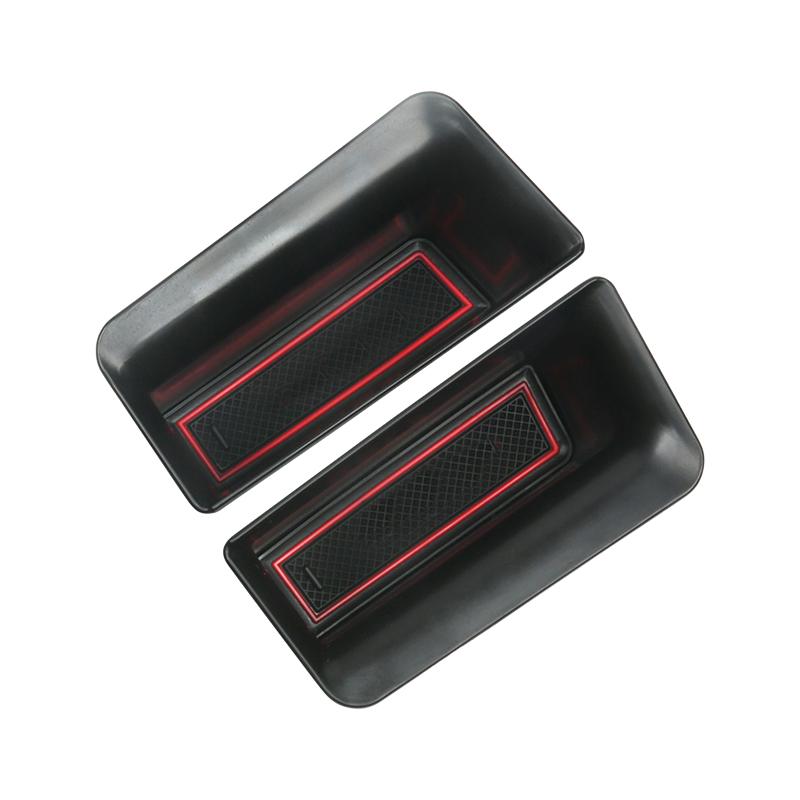 For Volkswagen VW Golf 8 Mk8 2019~2026 Car Door Armrest Storage Box Sundries Tidying Tray Multipurpose Organizer Bag Accessories