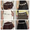 Metal Dress Belt Chains Belly Chain Tassel Body Chain Bohemian Waist Chains  Dance Performance
