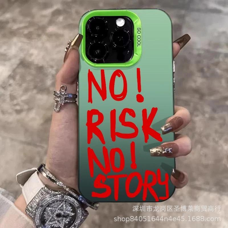 Black English Applicable Apple 15 Color Silver iPhone14Pro Creative 11promax Matte 16 Protective Case 17
