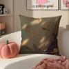 Anime The Summer Hikaru Died Cushion Cover Pillowcase Short Plush Invisible zipper Room Sofa Cushion Cover