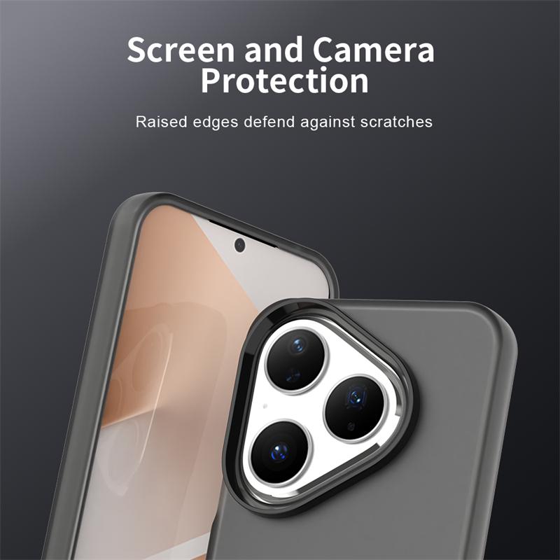Anti-Drop Candy Color Case For Huawei Pura 80 Matte Transparent Case Huawei Pura 80 Ultra 80 Pro+ Cover For Huawei Pura 80 Case