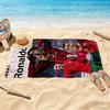 Cristiano Ronaldo Beach Towel High Absorbency Quickdry Comfortable Lightweight Portable For Swimmingbeachcamping Travel Beach Accessoriesgym